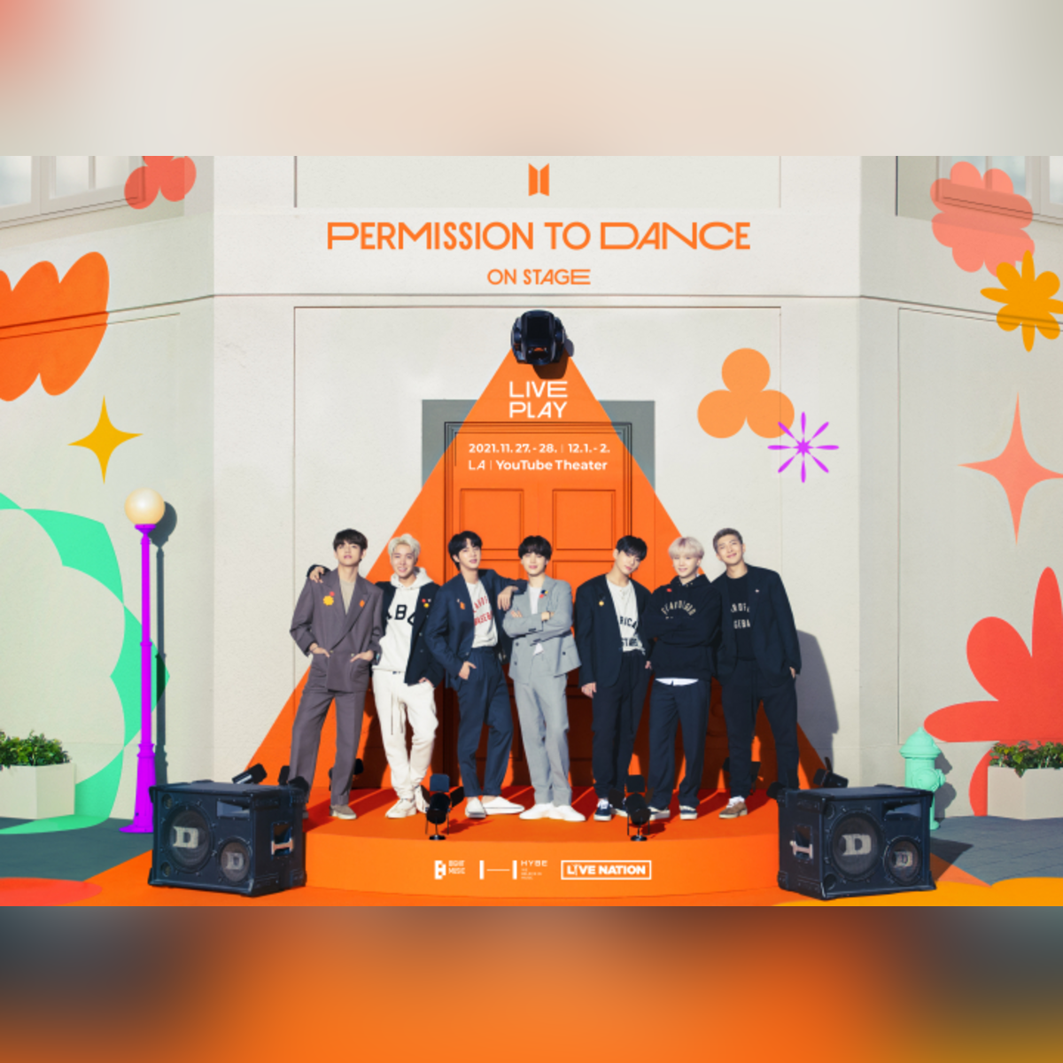 BTS Permission To dance in LA [LIVE PLAY]